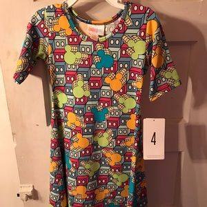 Mickey LuLaRoe Adeline - Sz 4 Dress